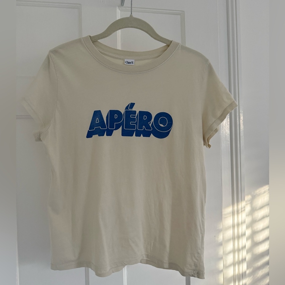 Clare V. Apero T-shirt Size Small S
